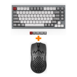  Keychron Q1 ( M1 black,  Q1 gray)