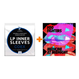 FOO FIGHTERS  Medicine At Midnight  Coloured Blue Vinyl  LP + �������� ���������� COEX ��� ������������� 12" 25�� �����