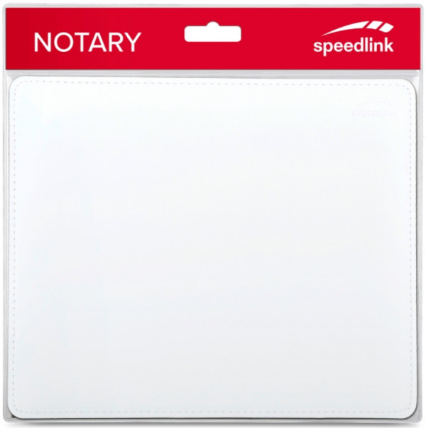 Коврик для мыши Notary Soft Touch Mousepad white (SL-6243-LWT)
