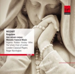 Mozart: Requiem  Ave Verum Corpus  Masonic Funeral Music (CD)