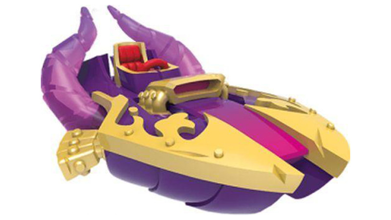 Skylanders SuperChargers. Интерактивная фигурка. Машины. Splatter Splasher (стихия Magic)