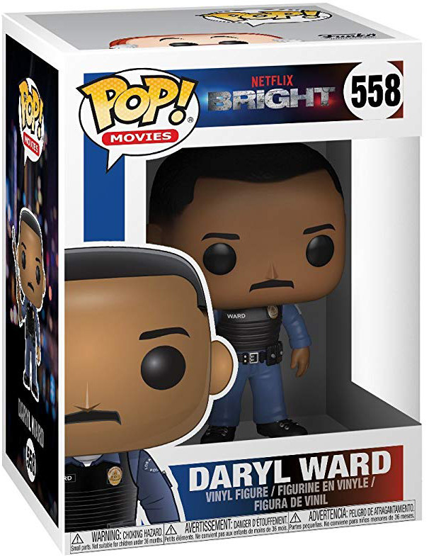  Funko POP Movies: Bright  Daryl Ward (9,5 )