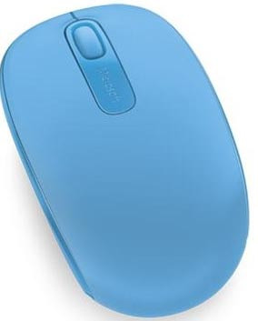  Microsoft Wireless Mouse 1850 Cyan Blue   PC