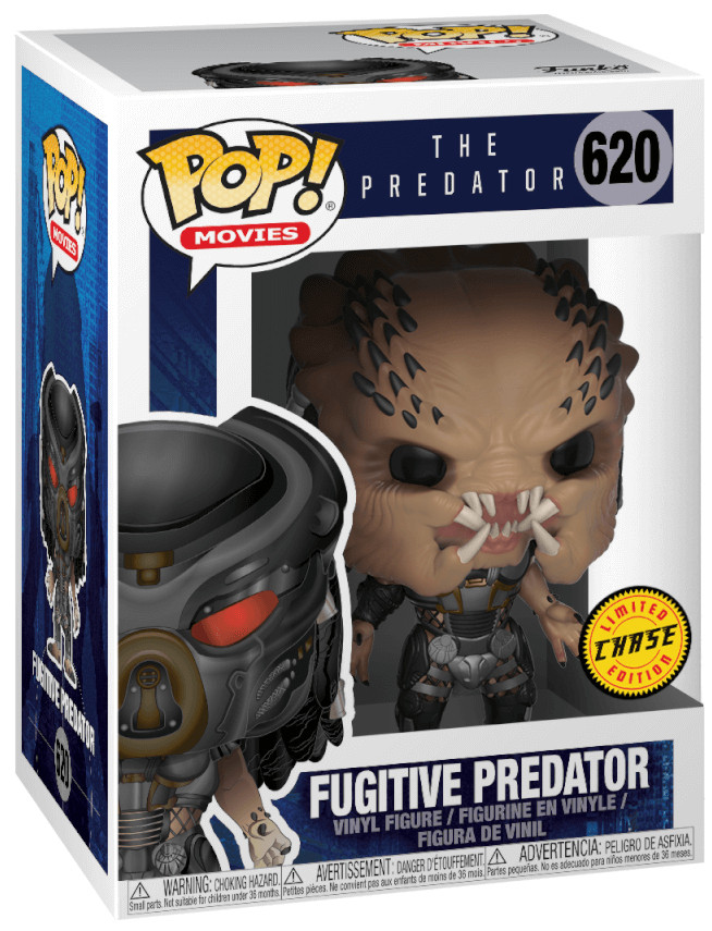  Funko POP Movies: The Predator   Predator Helmet On  With Chase (9,5 )