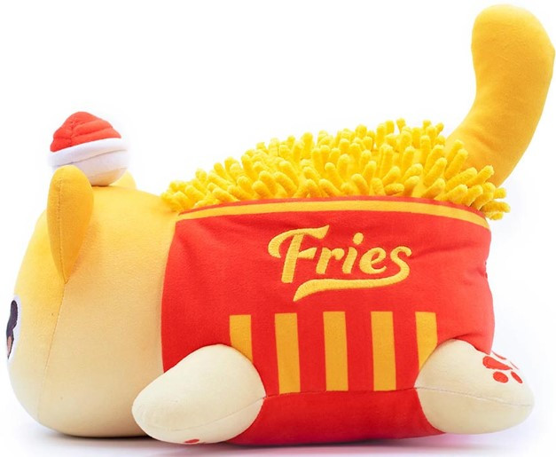 Мягкая игрушка-подушка French Fries Cat: Кот-Картошка Фри (25 см)