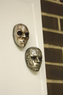  Harry Potter HBP. Death Eater Masks (2 .)