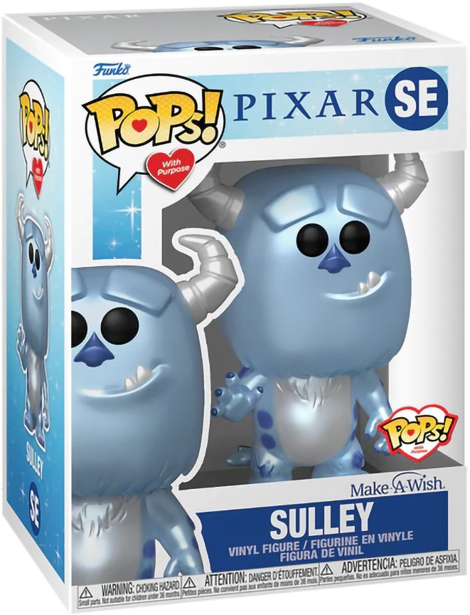  Funko POP Disney: Monsters Inc  Sulley Make A Wish With Purpose (9, 5 )