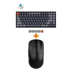 ����� ���� Pulsar X2 Wireless Black + ���������� Keychron K2, RGB  Hot-Swap, Gateron Blue Switch