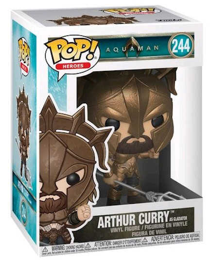  Funko POP Heroes: Aquaman  Arthur Curry As Gladiator (9,5 )