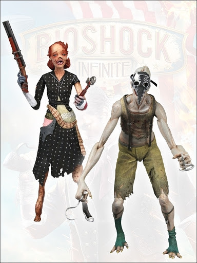   Bioshock Splicer Ladysmith and Crawler 2 Pack (18 )