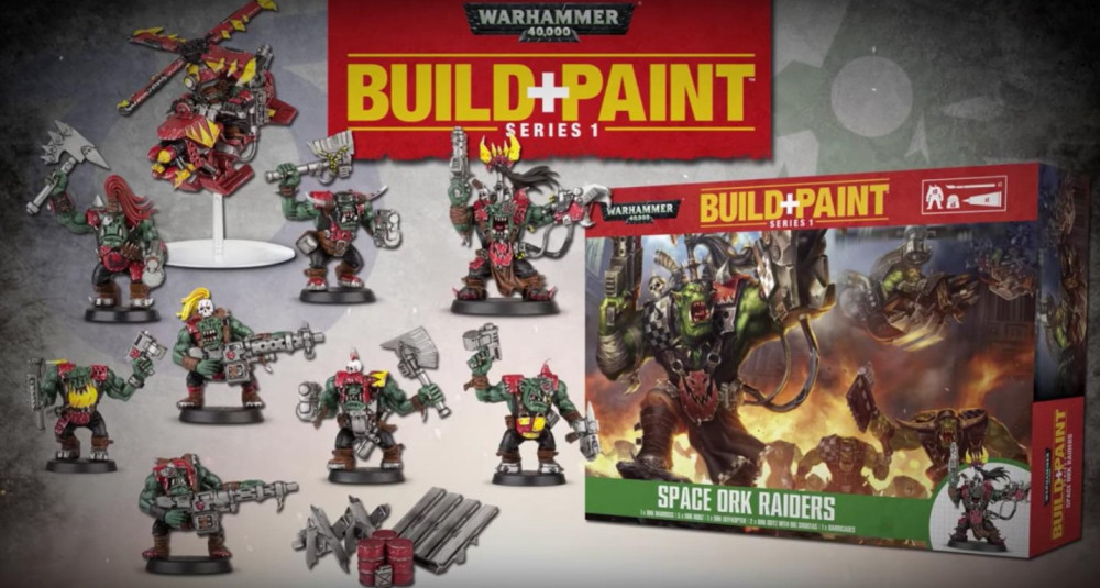 Warhammer 40 000: Miniatures Build+Paint  Space Ork Raiders