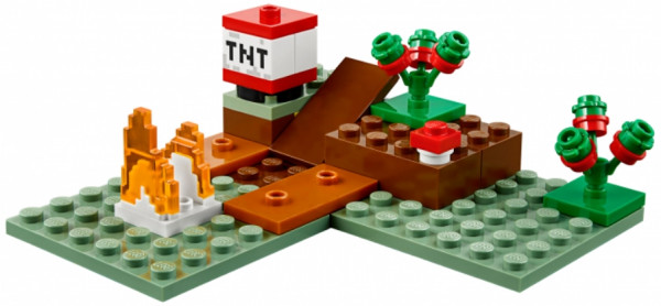 Конструктор LEGO Minecraft: Приключения в тайге