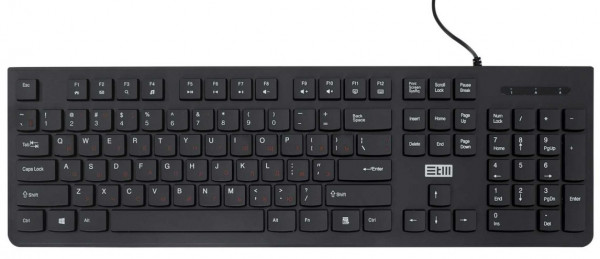 Клавиатура STM 205CS проводная для PC (черный)(STM 205CS)