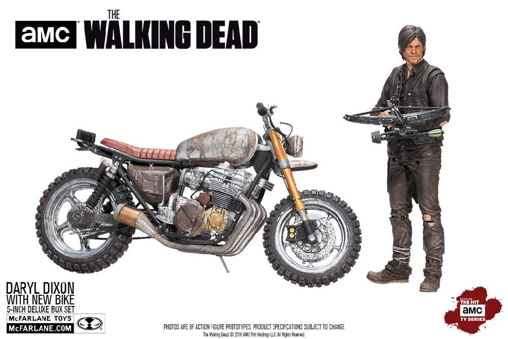    The Walking Dead: TV Series  Daryl Dixon With Motorbike