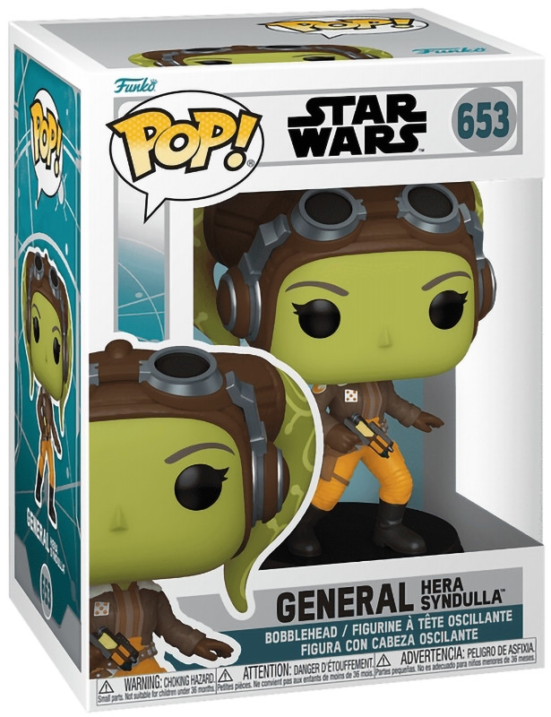  Funko POP Star Wars: Ahsoka  General Hera Syndulla Bobble-Head (9,5 )