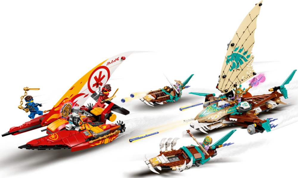 Конструктор LEGO Ninjago: Морская битва на катамаране