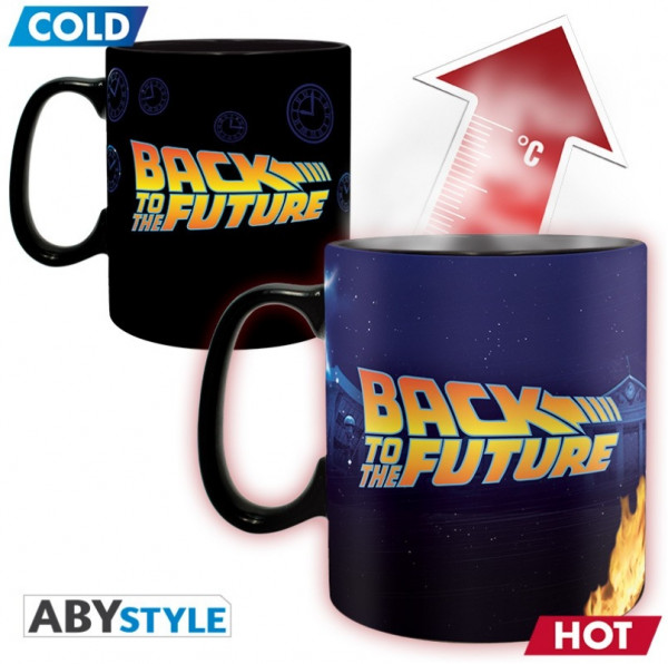 Кружка Back To The Future: Time Machine Heat Change (460 мл.)