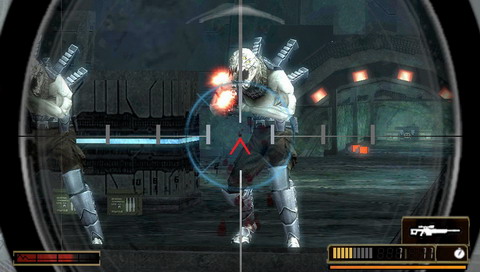 Скриншот из игры Resistance: Retribution