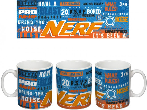 Набор посуды NERF Ты готов?,(фарфор / 3 предмета)