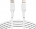 Кабель Belkin PVC BOOST CHARGE USB-C/Lightning, 1м (белый) (CAA003bt1MWH)
