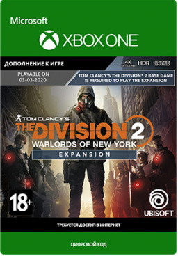 Tom Clancy's The Division 2: Warlords of New York.  [Xbox One,  ]