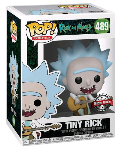  Funko POP Animation: Rick And Morty  Tiny Rick (9,5 )