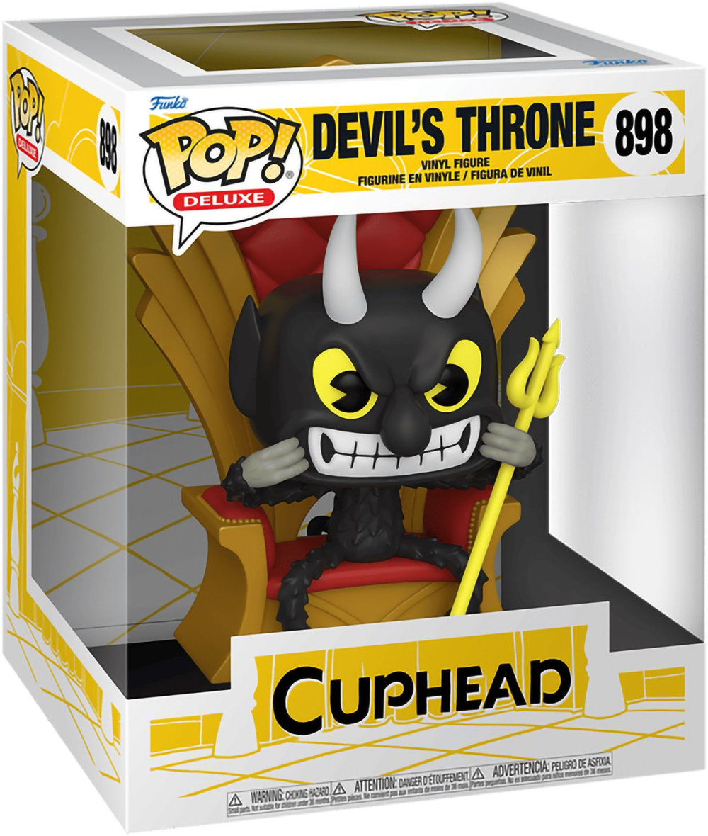  Funko POP Deluxe: Cuphead S3  Devil`s Throne (9,5 )
