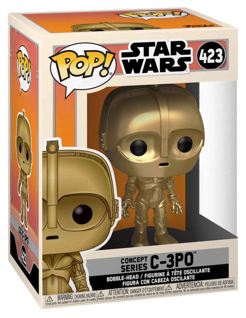  Funko POP: Star Wars Concept Series  C-3PO Bobble-Head (9,5 )