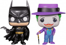   Funko POP Heroes: DC Batman 1989  Batman & The Joker Metallic Exclusive (9,5 )