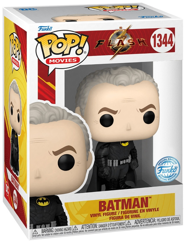  Funko POP Movies: The Flash  Batman [Keaton] Unmasked Exclusive (9,5 )