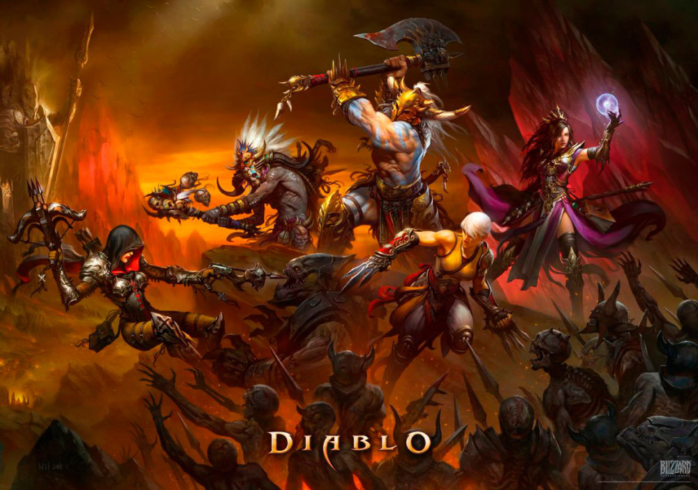 Пазл Diablo: Heroes Battle Gaming Series (1000 элементов)