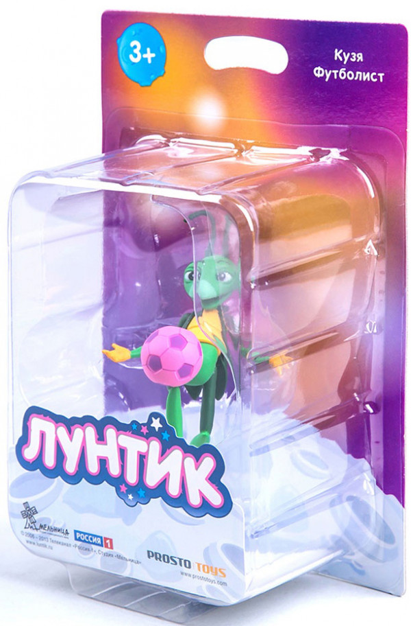 Фигурка Лунтик и его друзья: Кузя футболист