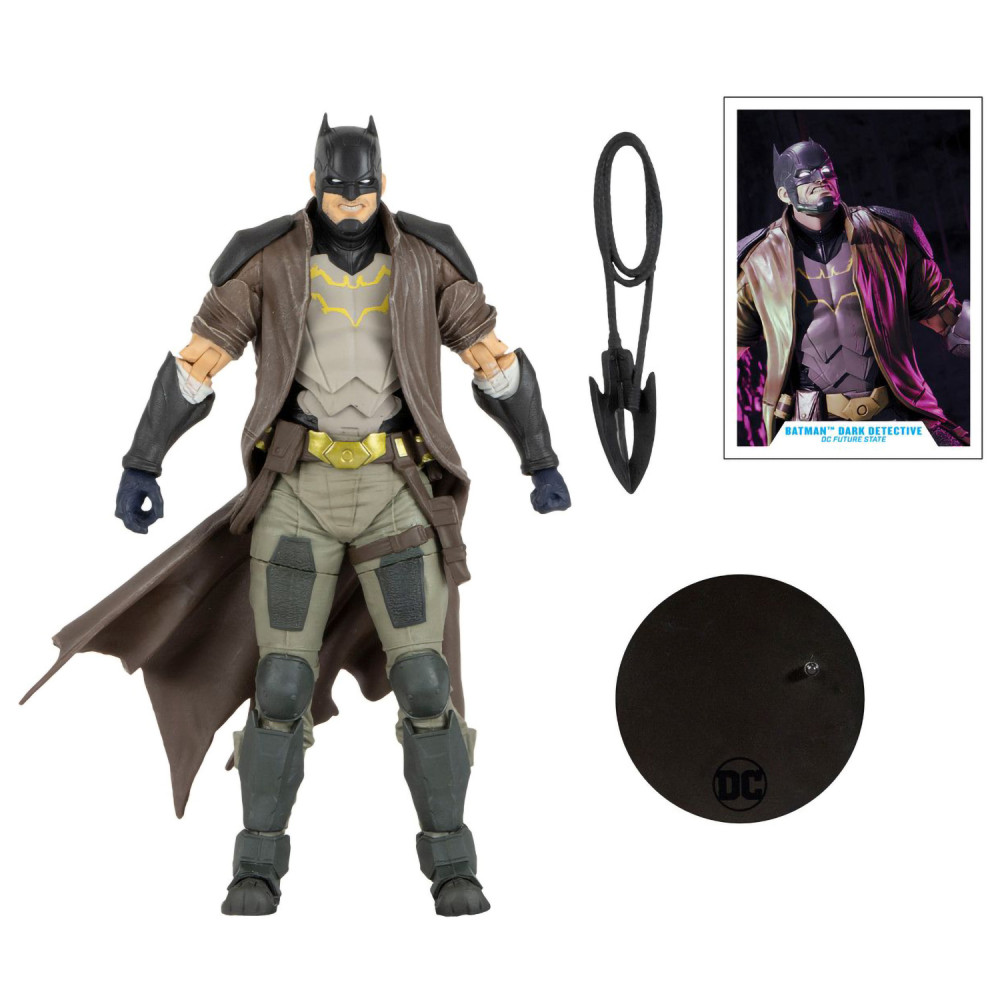 Фигурка DC Multiverse: The Batman – Dark Detective (18 см)