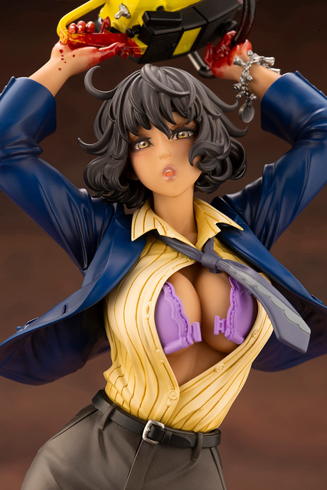 ������� Texas Chainsaw Massacre: Leatherface Chainsaw Dance Bishoujo Statue (25 ��)