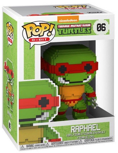 Фигурка Funko POP 8-Bit: Teenage Mutant Ninja Turtles – Raphael (9,5 см)
