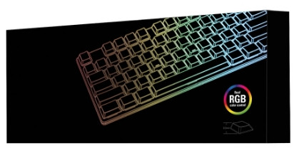Клавиатура Sharkoon PureWriter TKL RGB Kailh Blue проводная игровая для PC (синяя подсветка)