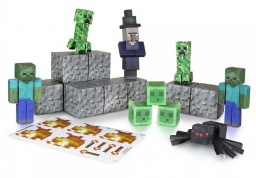 Minecraft Papercraft. Overworld Hostil Mobs (30 )