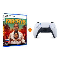  Far Cry 6 [PS5,  ] + PS5:  (DualSense: CFI-ZCT1W: SIEE)