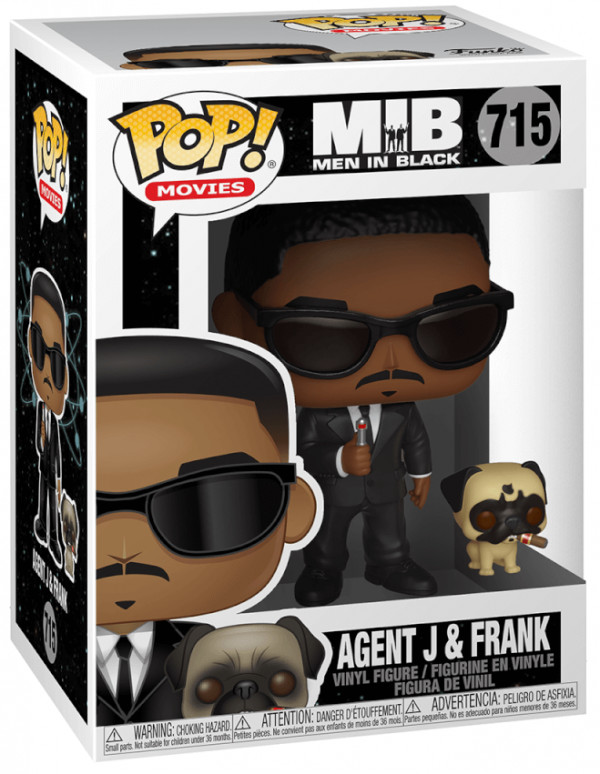 Фигурка Funko POP Movies: Men In Black – Agent J & Frank (9,5 см)