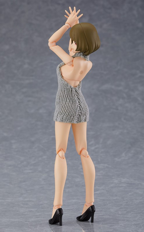  Figma Female Body: Chiaki With Backless Sweater Outfit (13,5 )