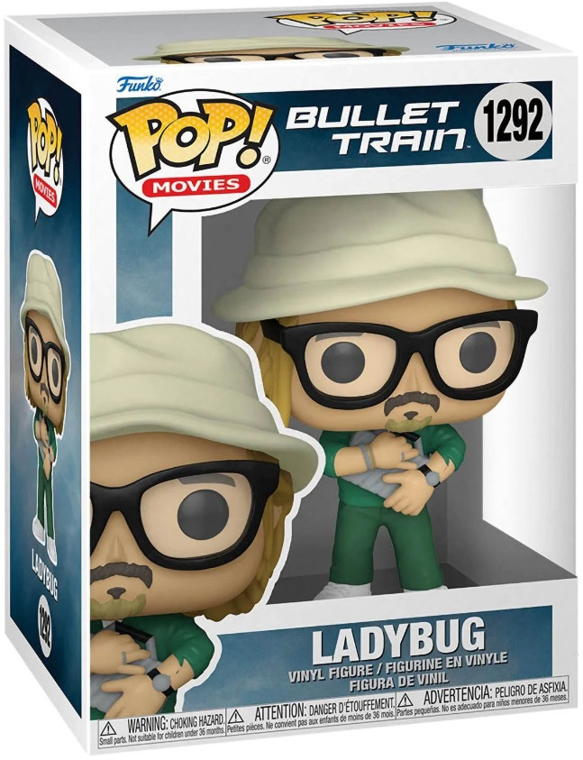 Фигурка Funko POP Movies: Bullet Train – Ladybag With Chases (9,5 см)