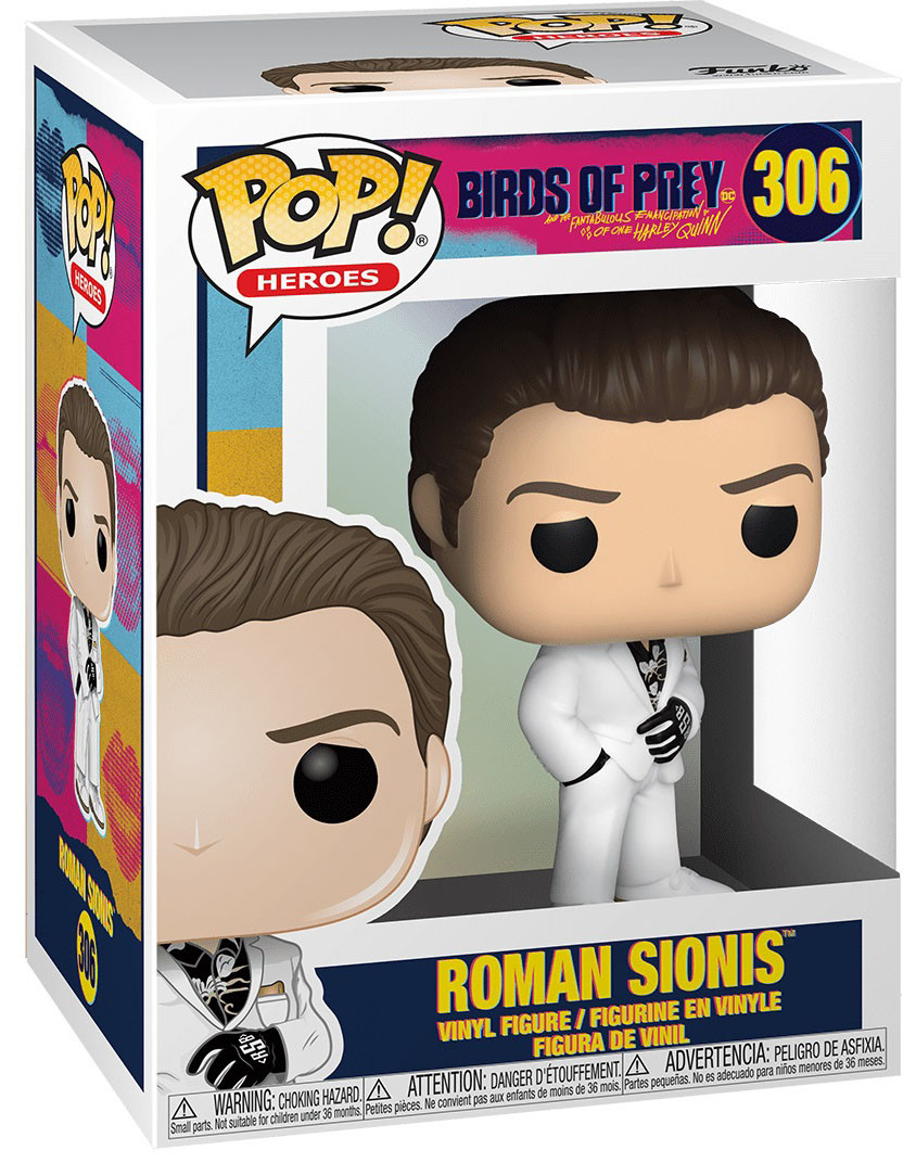  Funko POP Heroes: Birds Of Prey  Roman Sionis White Suit With Chase (9,5 )