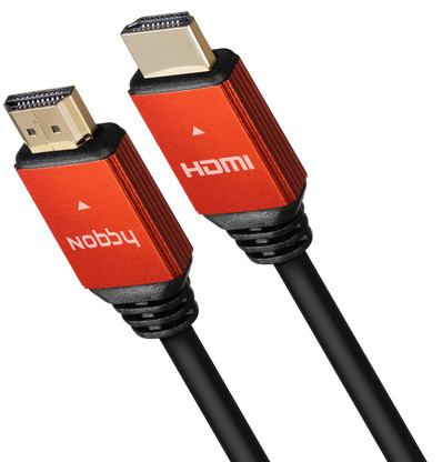 Кабель Nobby NBC-HC-15-01 HDMI-HDMI v2.0 1,5м (чёрный)