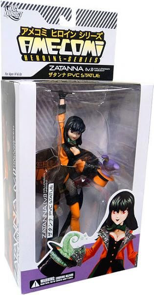 Фигурка Ame-Comi Heroine Series Zatanna Version 1 Halloween Variant Statue (23 см)