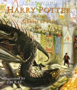 Harry Potter and the Goblet of Fire � Illustrated Edition (Hardback)