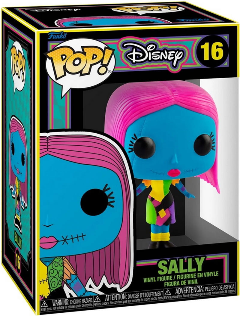 Фигурка Funko POP Disney: The Nightmare Before Christmas – Sally Blacklight (9,5 см)