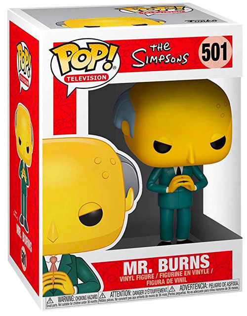  Funko POP Television: The Simpsons  Mr. Burns (9,5 )