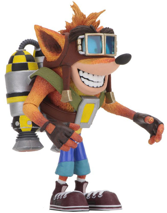  NECA: Crash Bandicoot  Deluxe Crash with Jetpack (17 )