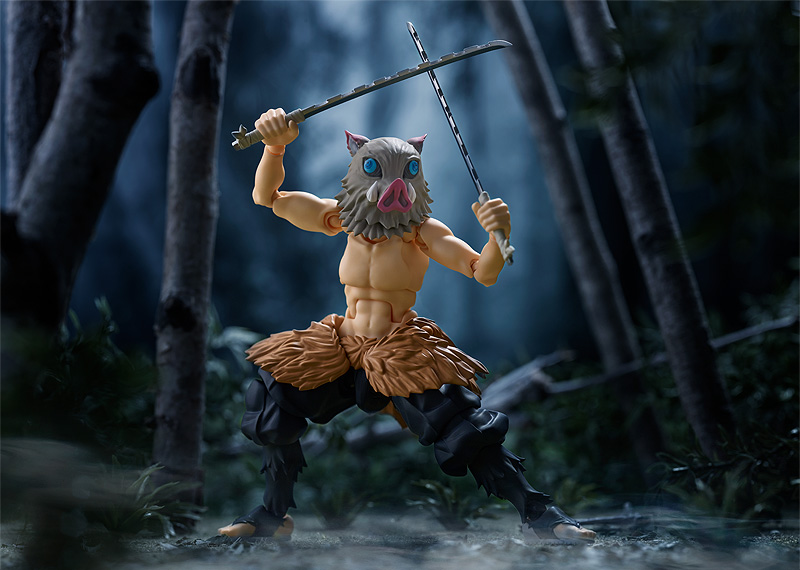 ������� Figma Demon Slayer Kimetsu no Yaiba � Inosuke Hashibira DX Edition (13,5 ��)