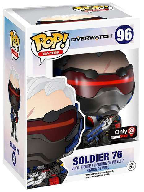 Фигурка Funko POP Games: Overwatch – Soldier 76 Exclusive (9,5 см)